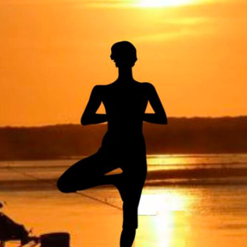 Sunset Yoga at The Everglades by Claudia Pia and Andrea Minski
